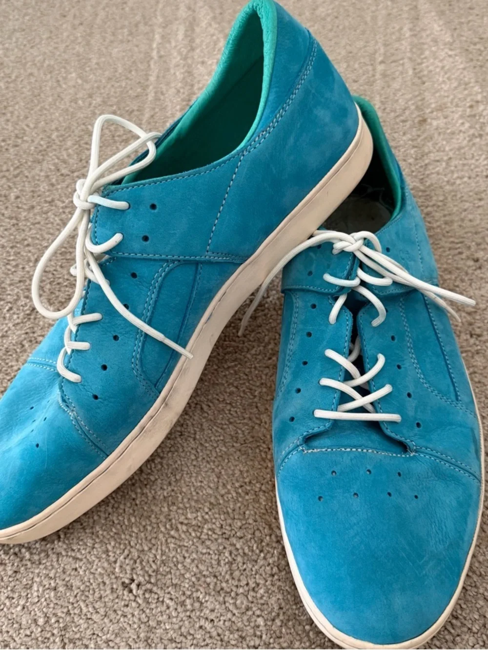 Creative Recreation Tucco Vtg Suede Sneakers Turquoise Shoes Low-Top Sneakers 14